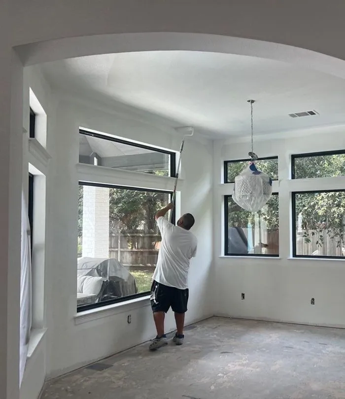 Interior painting project in Beverly Hills, Michigan