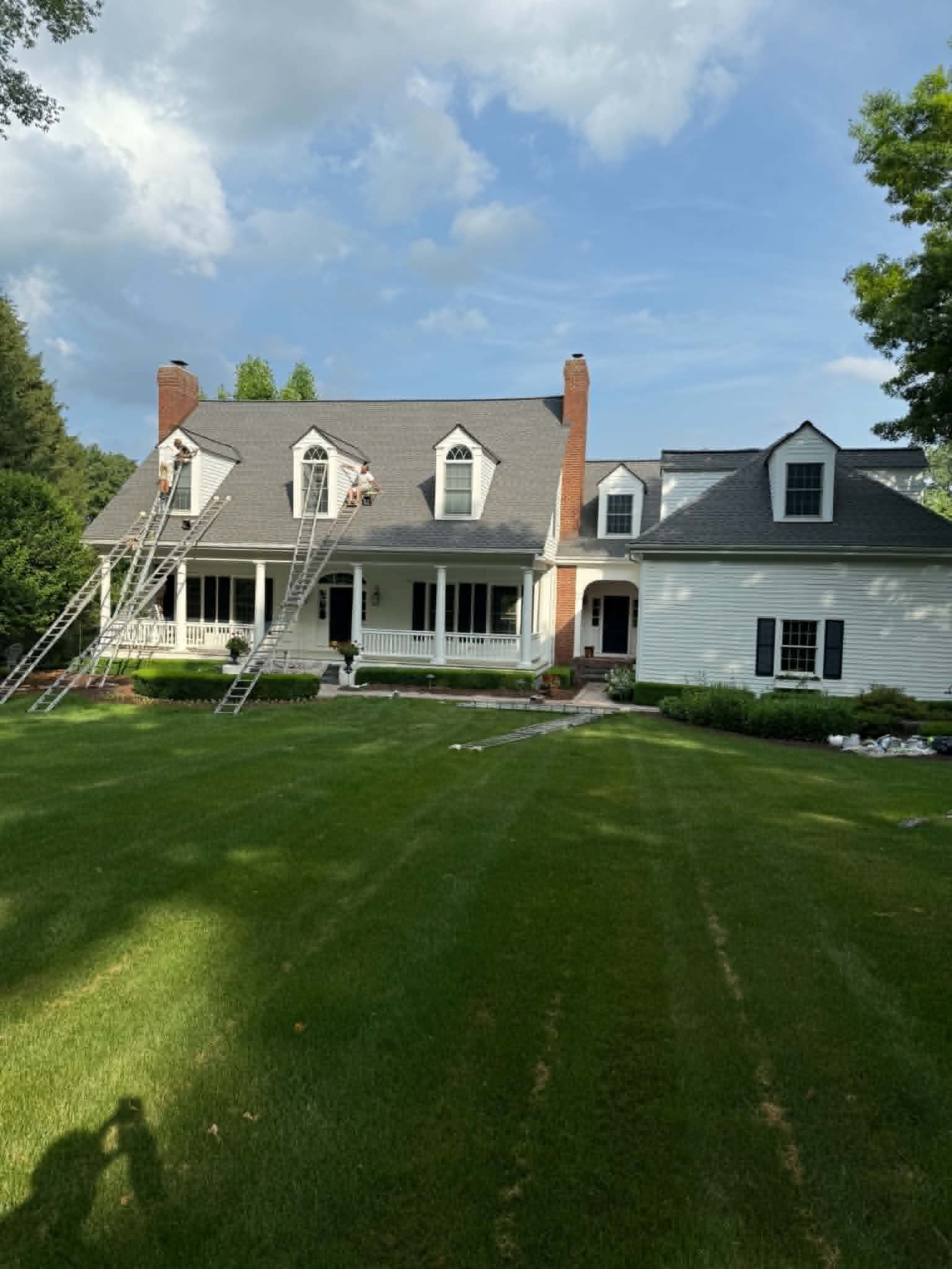 Painting project in Grosse Pointe Woods, Michigan