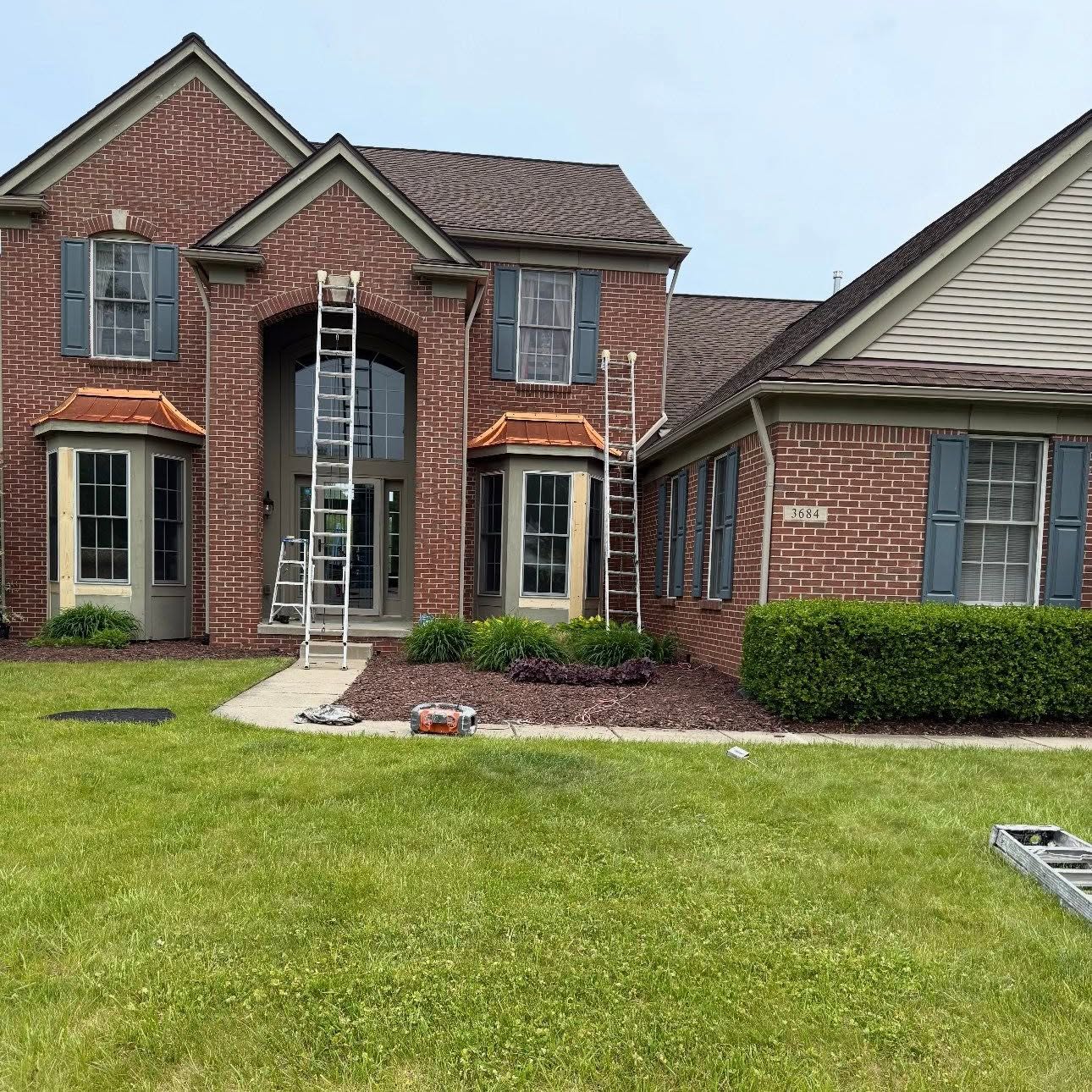 Painting project in Oxford, Michigan