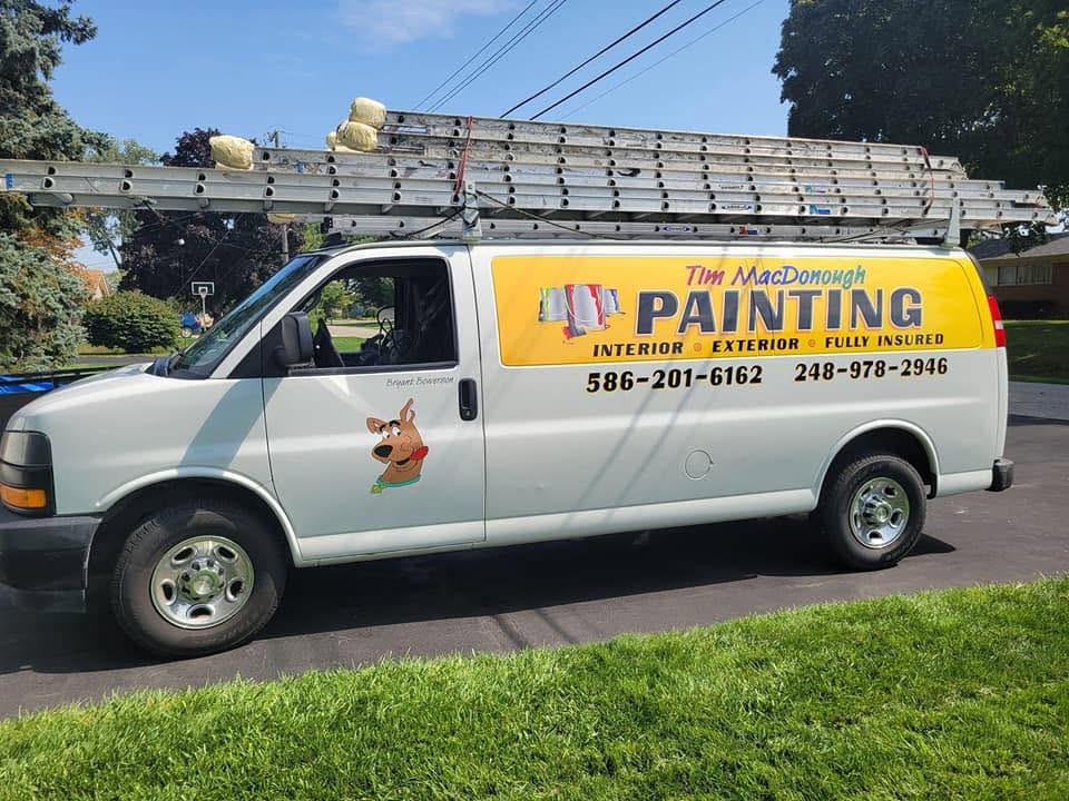 Painting project in Romeo, Michigan