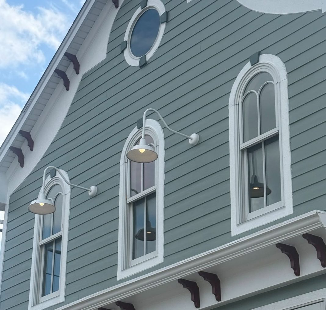 Exterior painting project in Shelby Township, Michigan