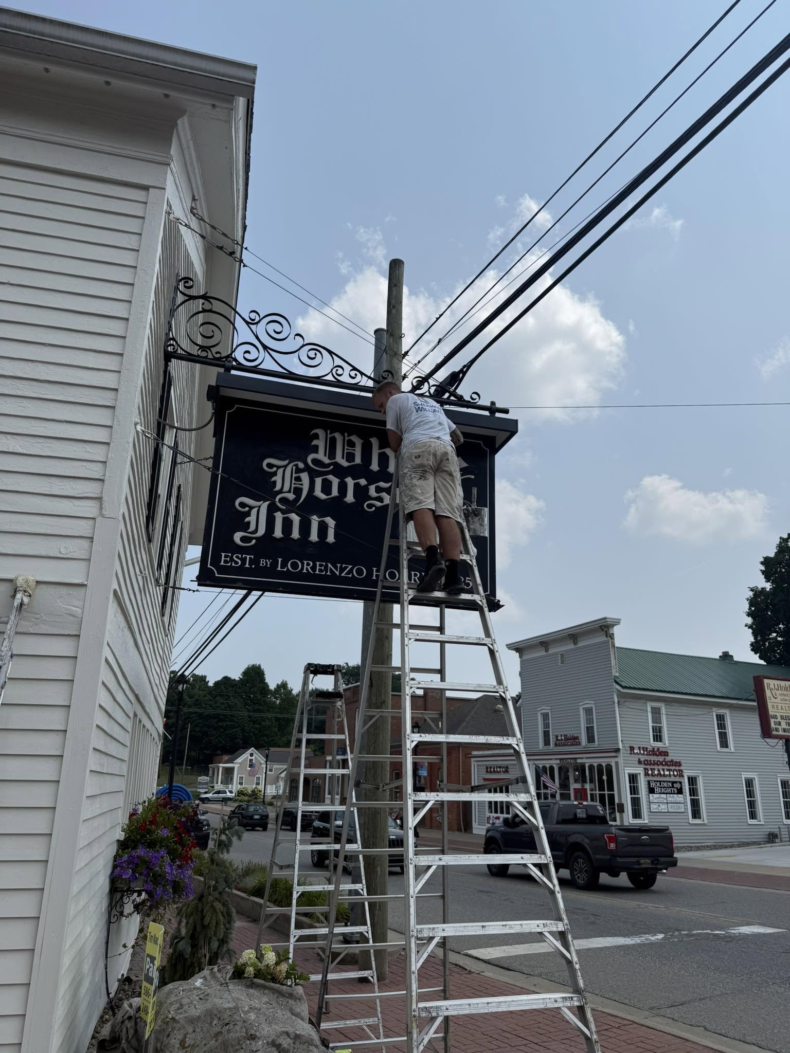 Painting project in Shelby Township, Michigan